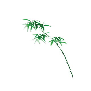 竹子水墨画中国风国画墨水书法竹子画