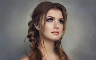 韩式麻花辫发型图片