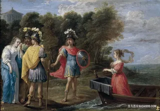 特尼耶，大卫-阿米德和王后的分离