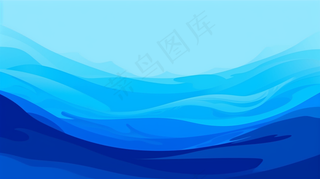 蓝色沉稳冷静科技背景