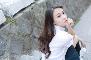 摄影图片人物美女模特照片