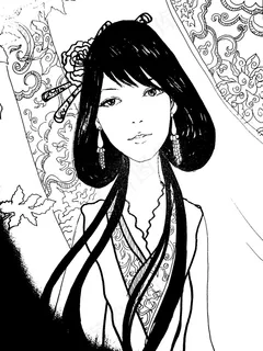 唯美手绘古风图片 唯美手绘古风图片