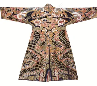 服装样式和花纹图案清朝龙袍美图素材