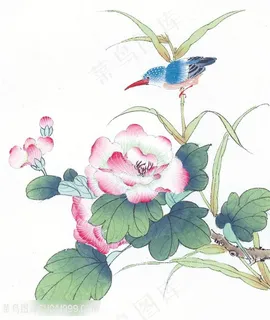 花鸟唯美艺术装饰画 花鸟唯美艺术装饰画