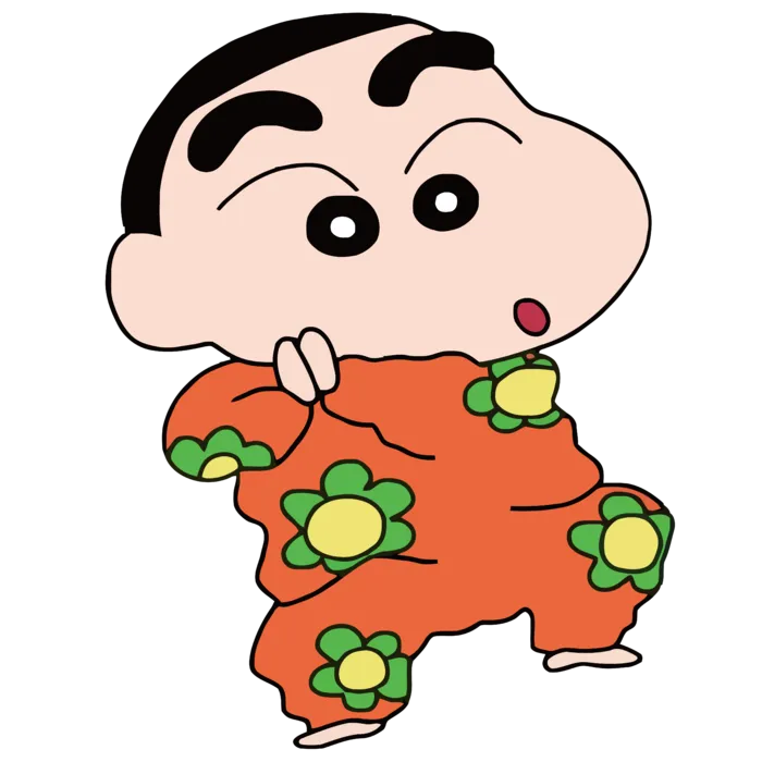 蜡笔小新可爱动画人物免扣素材