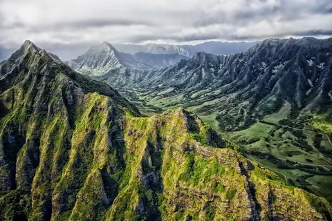 夏威夷山谷图片 夏威夷山谷图片