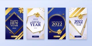 2022年新年卡片背景