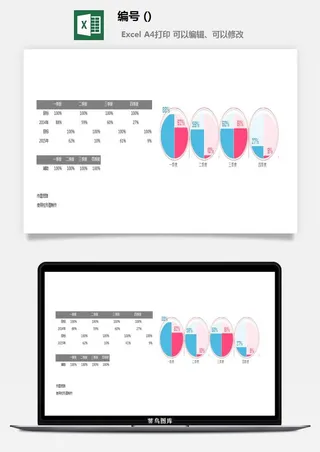 LMTK可视化图表模板Excel素材公司企业办公表格数据分析智能图表