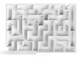 创意3D立体迷宫