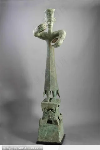 国宝·三星堆·青铜立人像