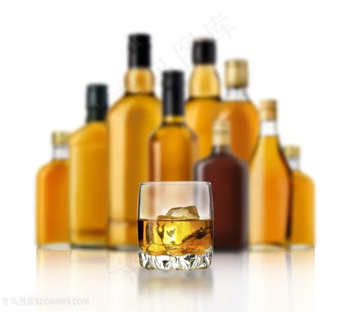 各种各样的酒瓶高清图片