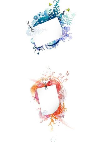 简约风名片海报边框图框素材AI矢量图 (108)