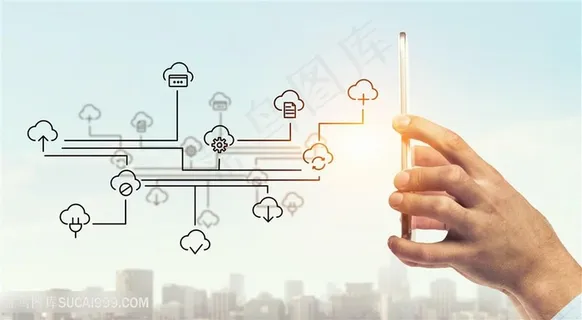 手机掌上信息科技高清图片