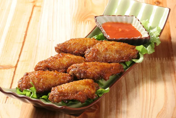 酥炸咖喱鸡翅