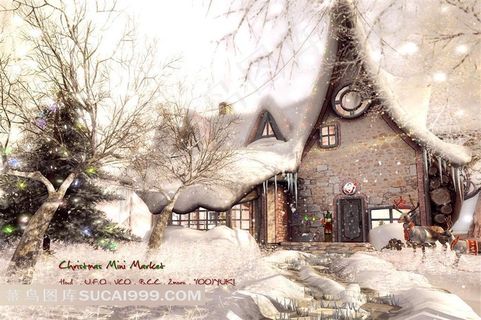 圣诞动漫设计素材