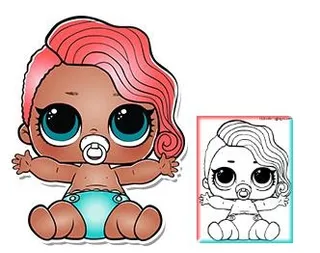 哈哈。惊喜！娃娃 PNG免抠