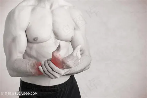 关节疼痛的人物高清图