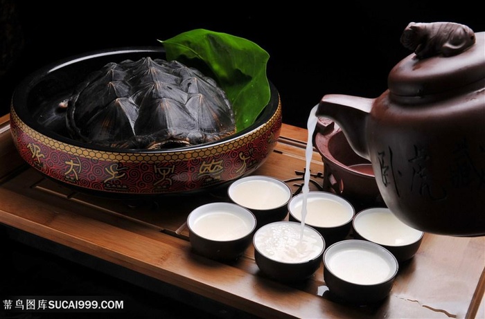 尊鄂鱼龟的美食图片