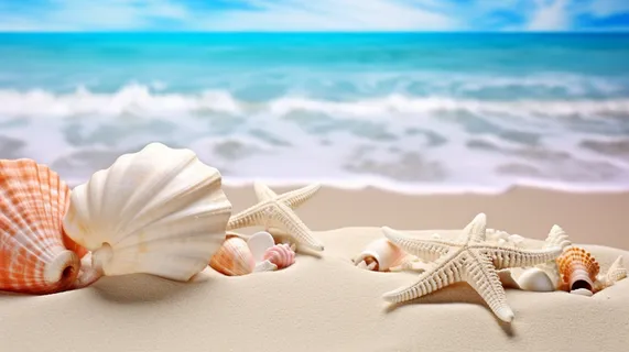 海边沙滩的海星贝壳摄影图 海边沙滩的海星贝壳摄影图