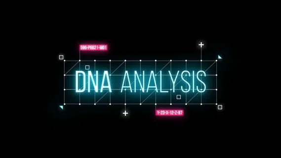 赛博朋克科技英文边框图案素材