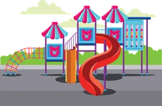 儿童滑滑梯