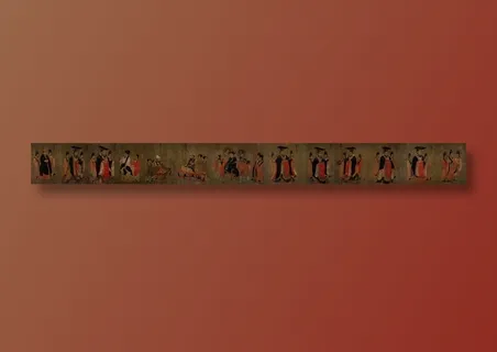 历代帝王图古画