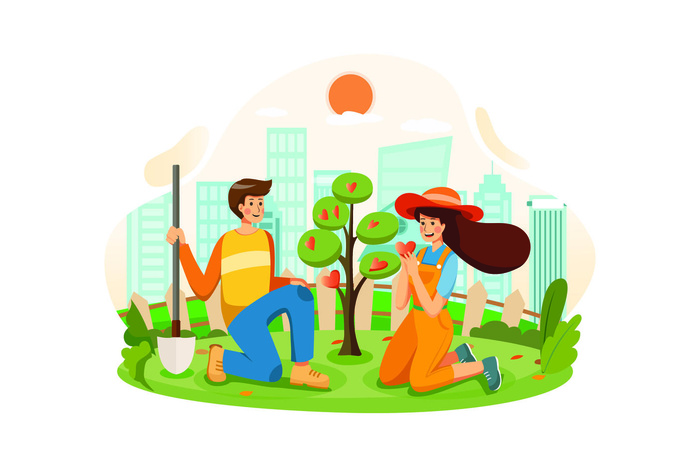 扁平化人物场景办公互联网等距ai矢量设计网页海报UI素材插画