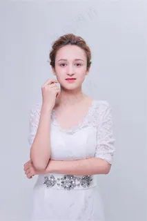 清新美女妆面高清写真 清新美女妆面高清写真