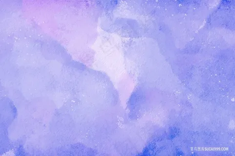紫色水彩晕染背景素材