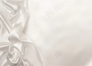 精美的白色绸缎
