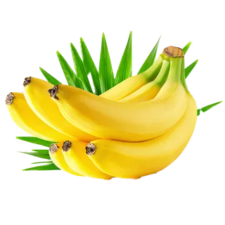 74香蕉 (2)水果超市商品白底图免抠实物摄影png格式图片透明底