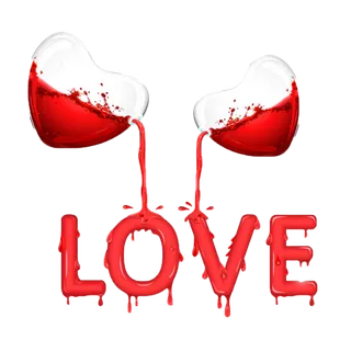 液体浇筑情人节