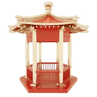 中国新年传统装饰元素免扣