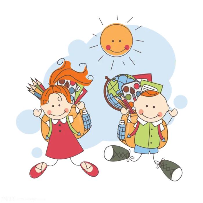 卡通 素材 人物 动画 插图