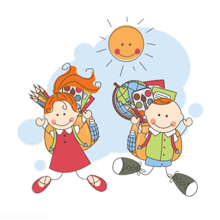 卡通 素材 人物 动画 插图