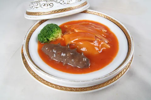 13百灵菇扣辽参 定州江苏