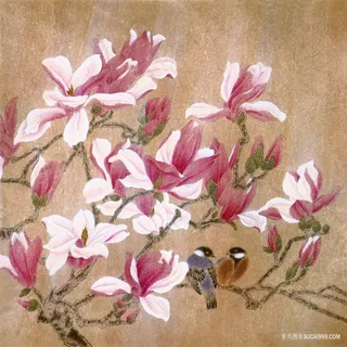 花鸟兰花高清画 花鸟兰花高清画