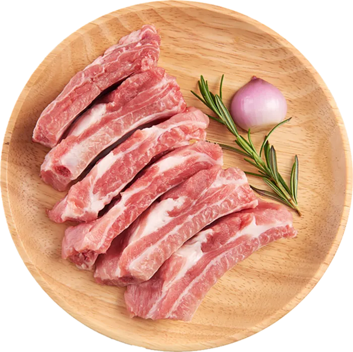 一盘排骨鲜肉免扣实拍