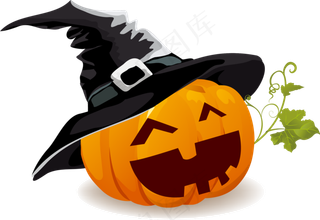 万圣节节日卡通素材南瓜