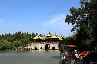 江苏瘦西湖风景图片