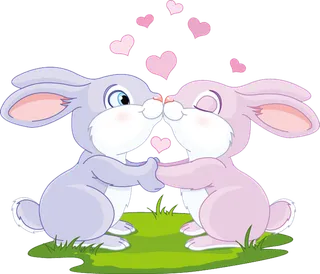 兔子卡通爱情