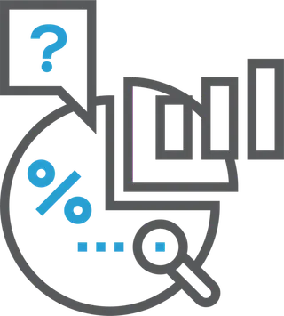 数据图标卡通线条图灰色少儿兴趣班