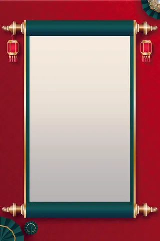 中式古典国潮来袭海报展板宣传背景图PSD设计PS模板素材