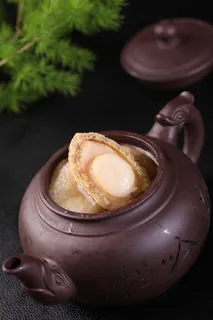 野生竹笙炖鲜鲍 (2)