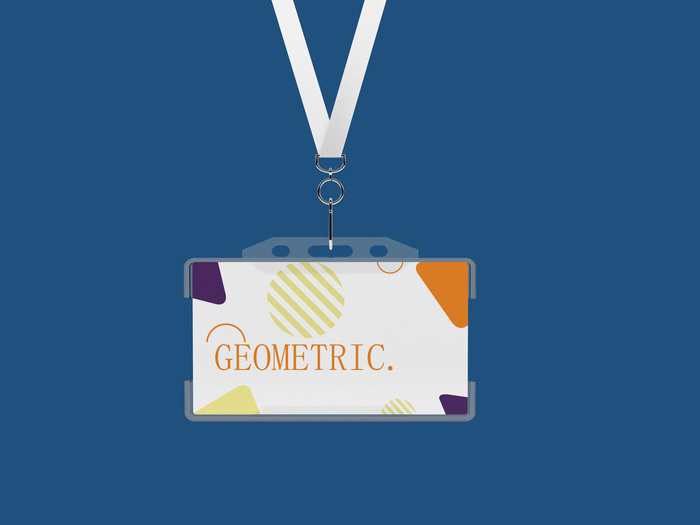 文创样机胸牌样机设计素材