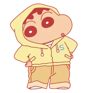 蜡笔小新可爱动画人物免扣素材