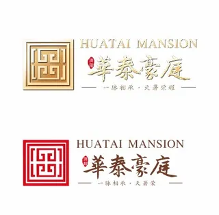 华泰豪庭logo源文件标志