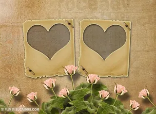 爱心玫瑰花高清图