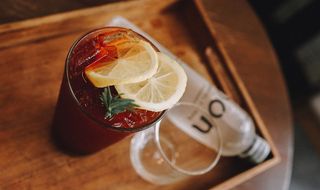 清新夏日夏季饮品摄影照片