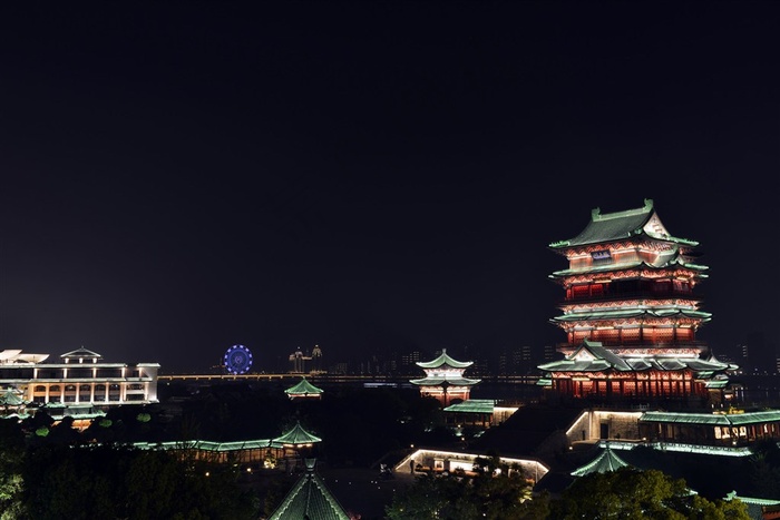江西滕王阁夜景大图